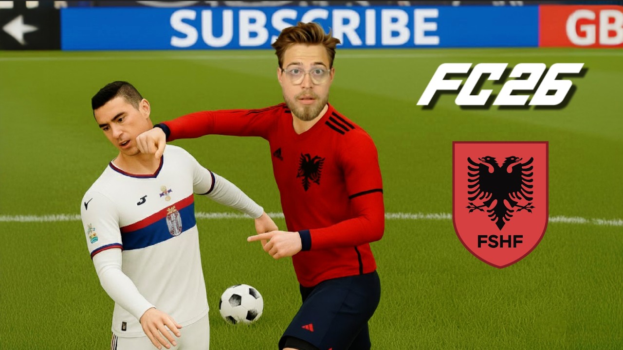 NDESHJA SHQIPERIA 🇦🇱 vs SERBIA !! EA FC - SHQIPGaming