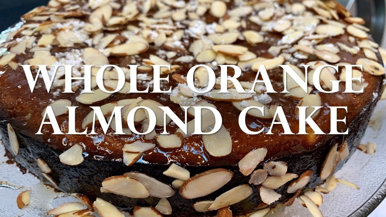 2 Whole Oranges Almond Cake! #delicious #easy #recipe