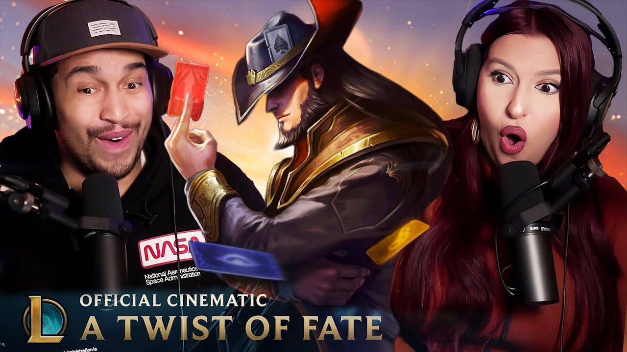 REACTING to League of Legends Cinematic - A TWIST OF FATE