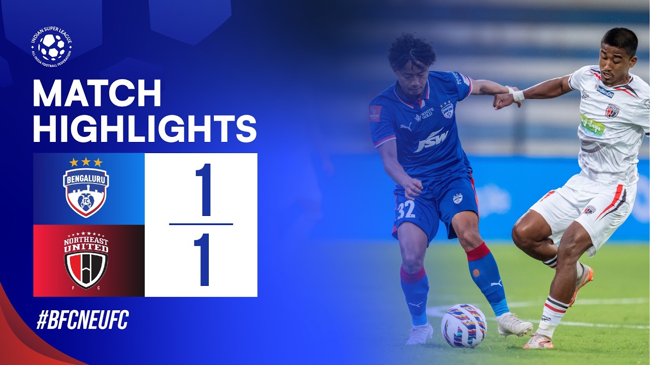 GW 2 Highlights | Bengaluru FC 1-1 NorthEast United FC | ISL 12