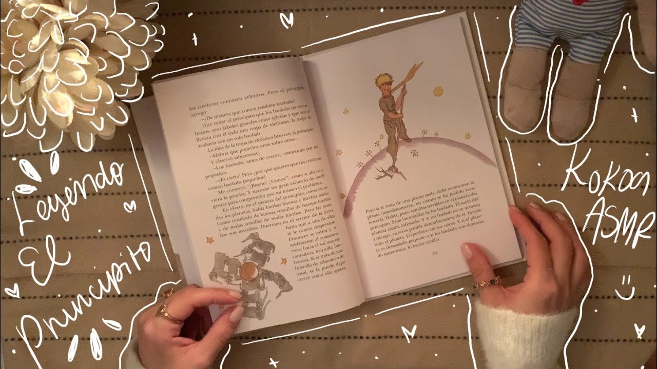 Kokoa ASMR | Leyendo El Principito P.t 1 🐻❤️ | Whispers - LoFi - Reading. 🪴