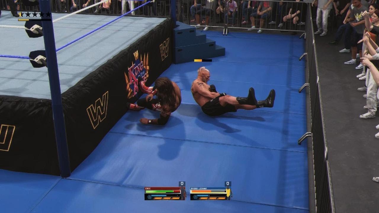 EDGE VS BROCK LESNER  | world heavy weight Championship
