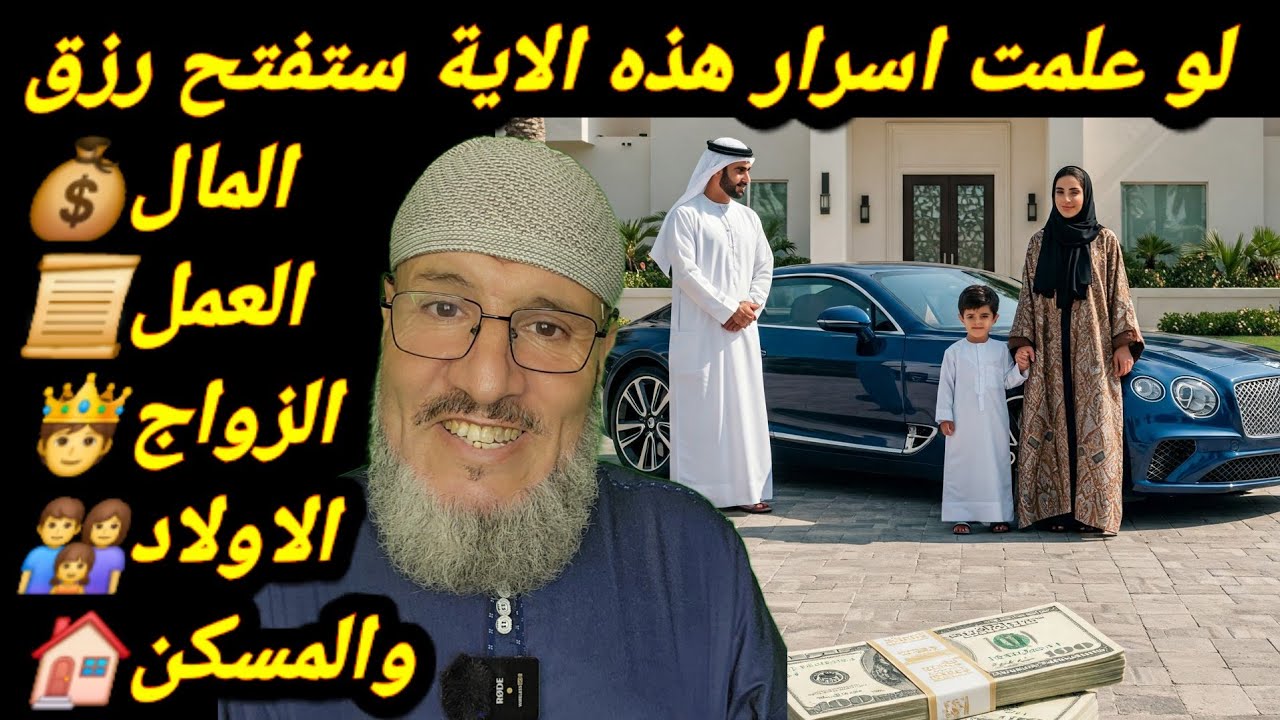 لو علمت اسرار✍️ هذه الاية ستفتح لك باب رزق المال💰العمل📜الزواج🫅الاولاد👨‍👩‍👧 والمسكن🏠 !! #الرزق