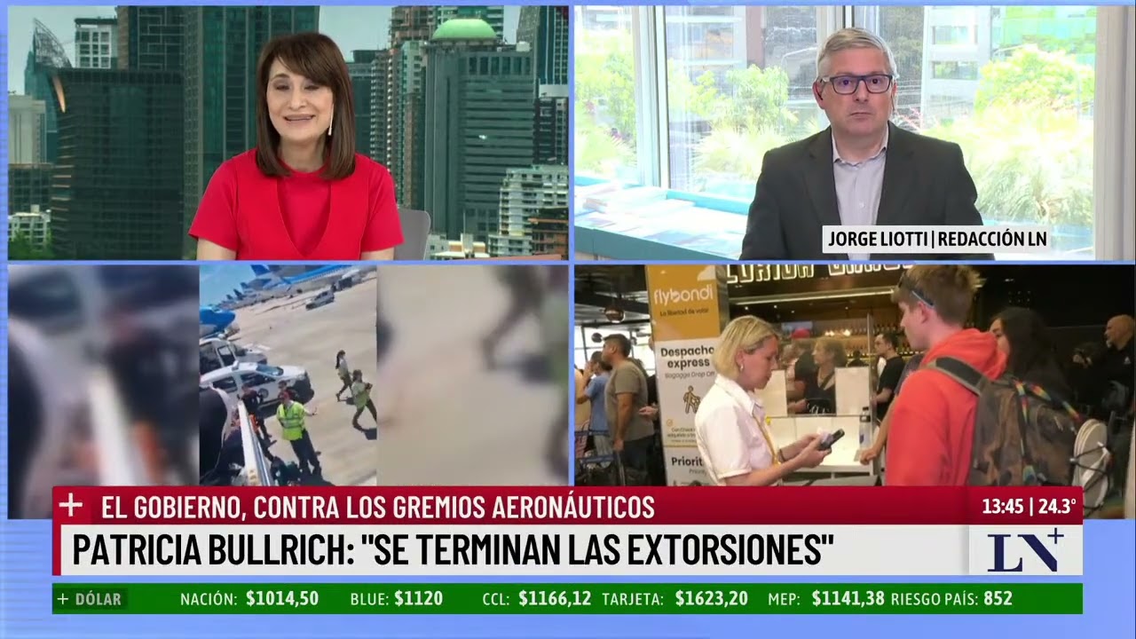 Tras el conflicto de ayer en Aeroparque, echaron a 15 empleados de Intercargo; el análisis de Liotti