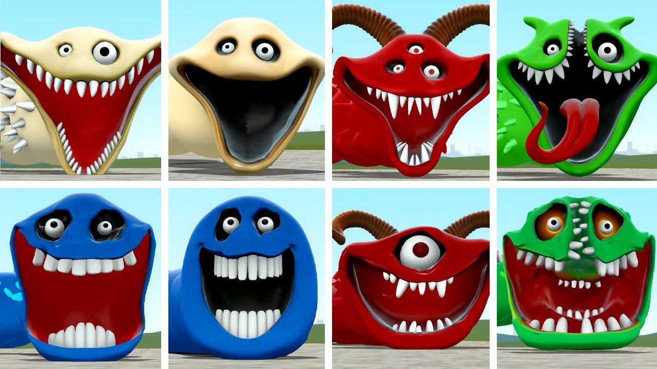 ROBLOX HUNGRY WORM FAMILY VS HUNGRY SNAKE FAMILY! WHO IS STRONGER?! in Garry’s Mod!