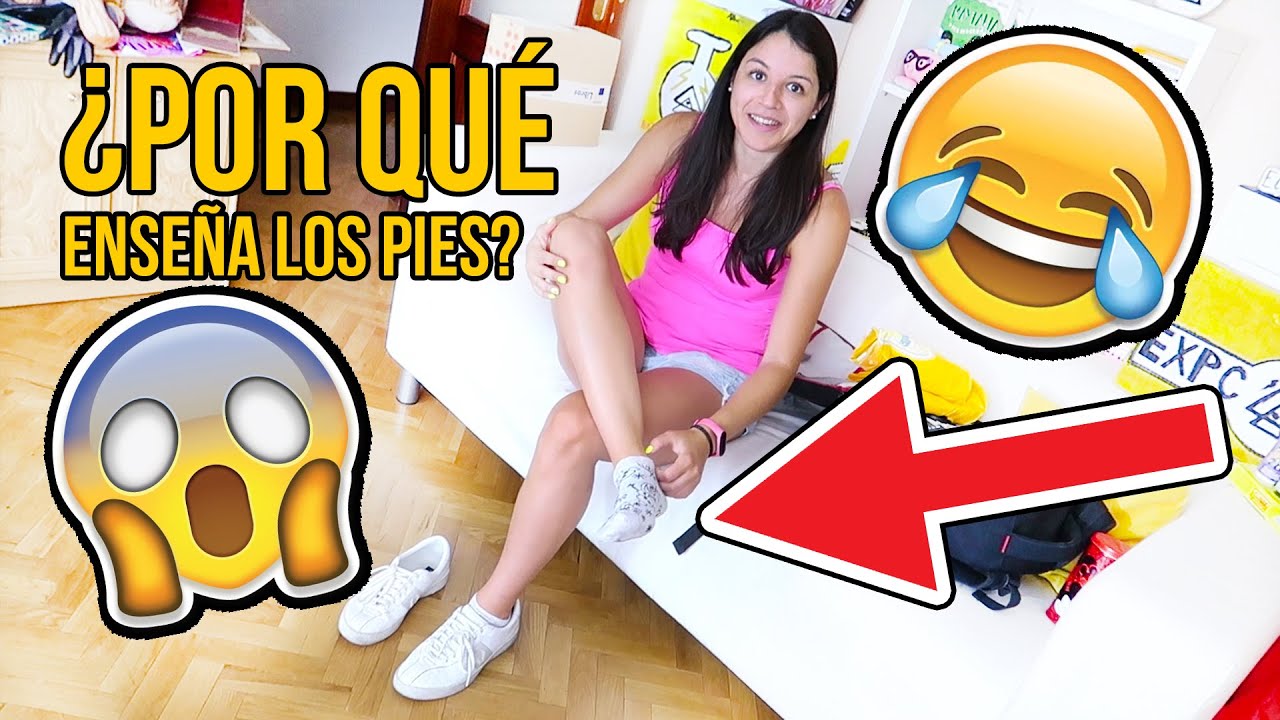 NATALIA ENSEÑA SUS PIES!