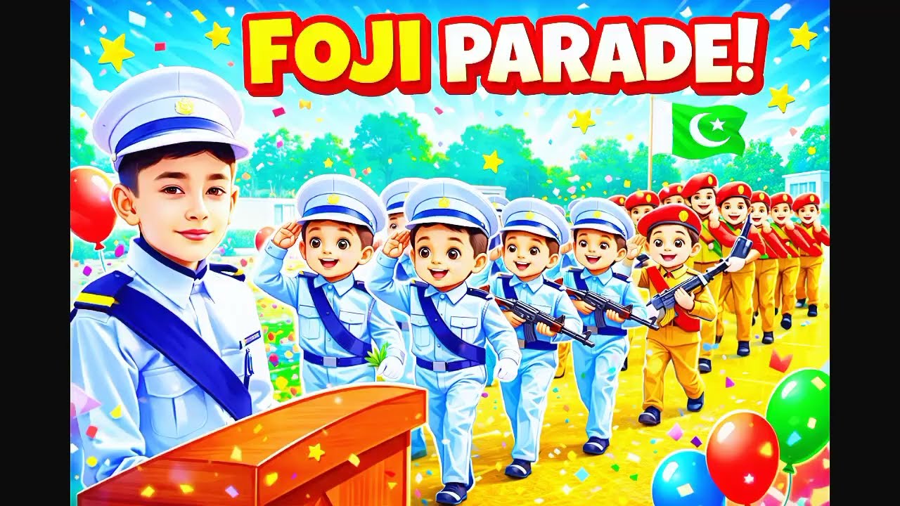 Nanny Foji Ki Parade 😍🇵🇰 | Cute Kids School Parade