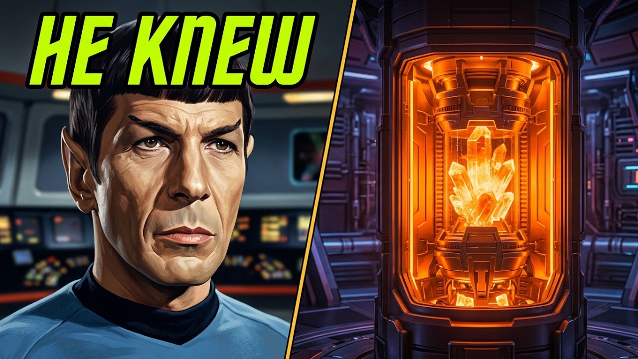 Spock Knew How To Recrystallize Dilithium after Star Trek Discovery but Kept it to Himself