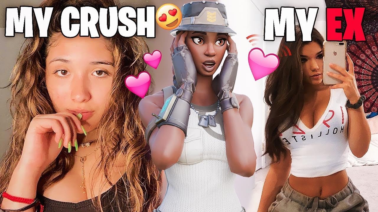 my CRUSH met my EX GIRLFRIEND on Fortnite, THEN this happened... (EMOTIONAL)