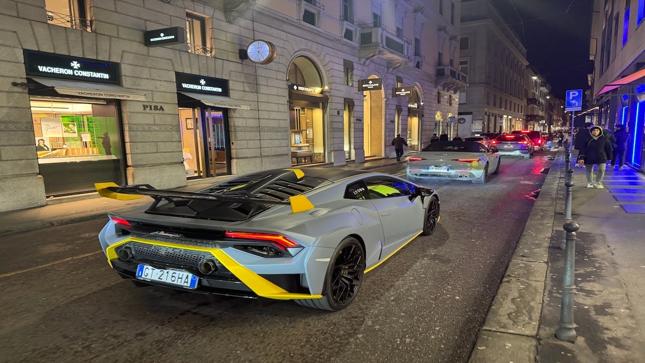 Supercars in Milano - Milan, Italy 2025