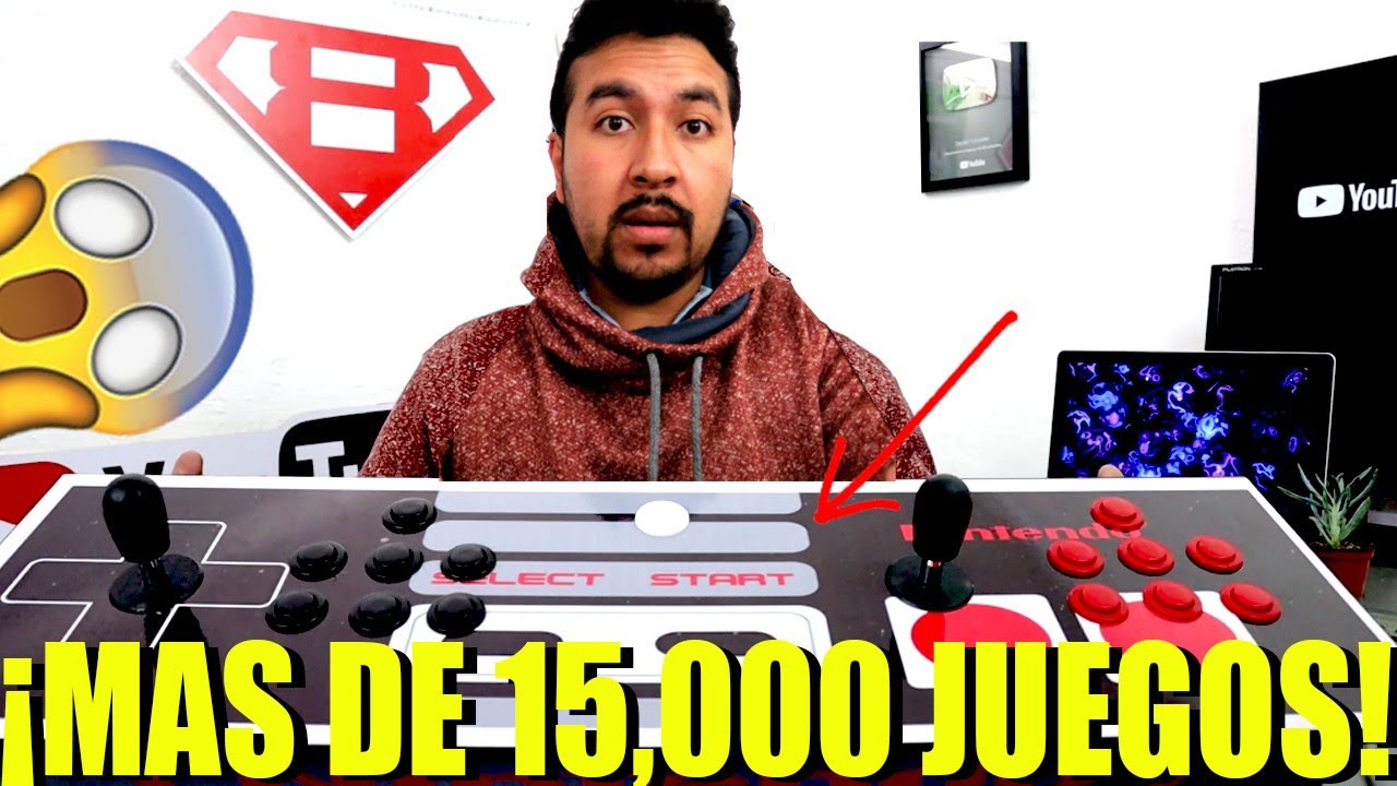Tablero Arcade (Maquinitas) Mas de 15,000 Juegos!! - Hecho en México - Consola Mejor que Pandora Box