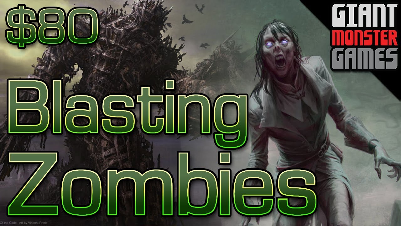 Budget Modern Deck Tech - Blasting Zombies ($80)