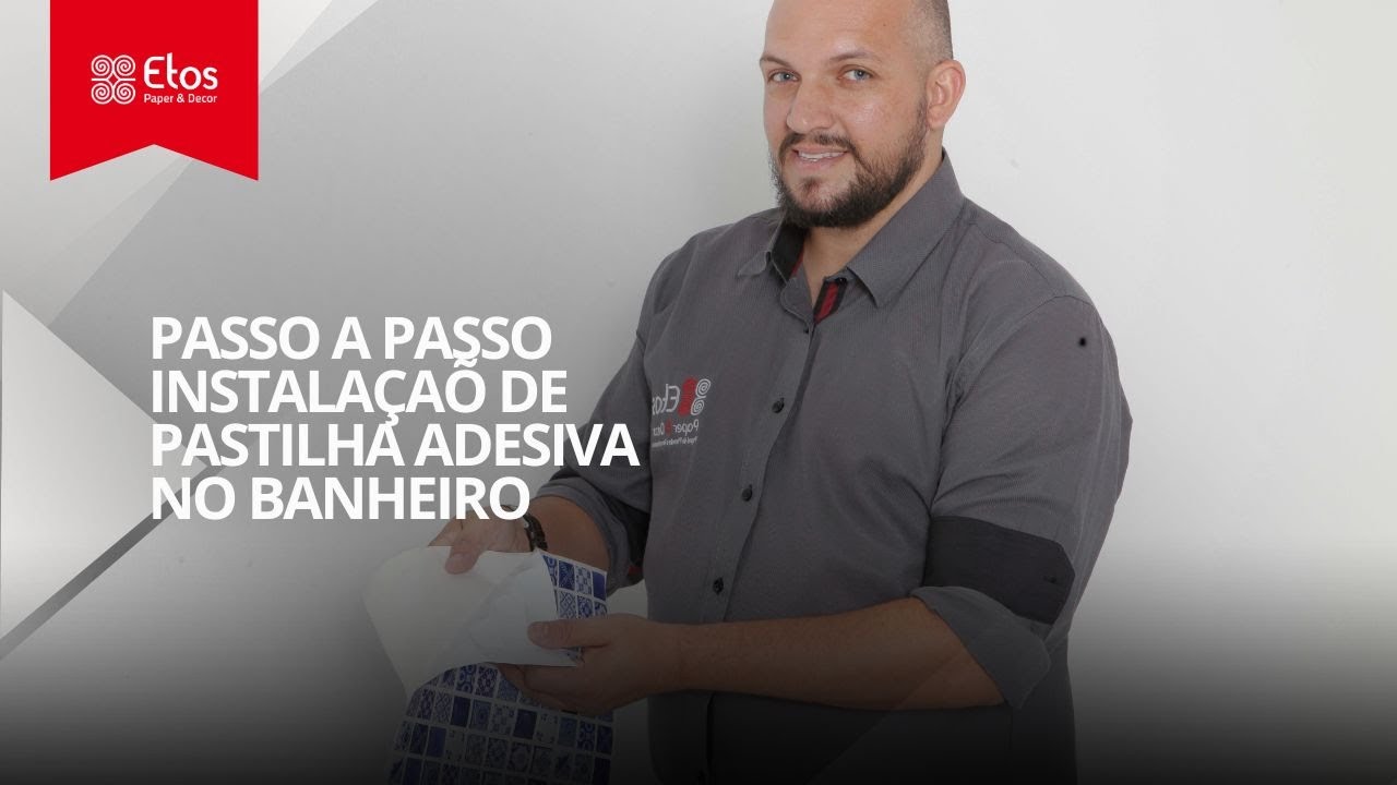 Passo a Passo Instala&ccedil;&atilde;o de Pastilha Adesiva no Banheiro