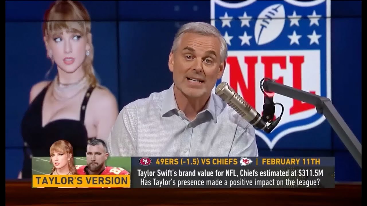 Unlikely ally Colin Cowherd dissects Taylor Swift haters