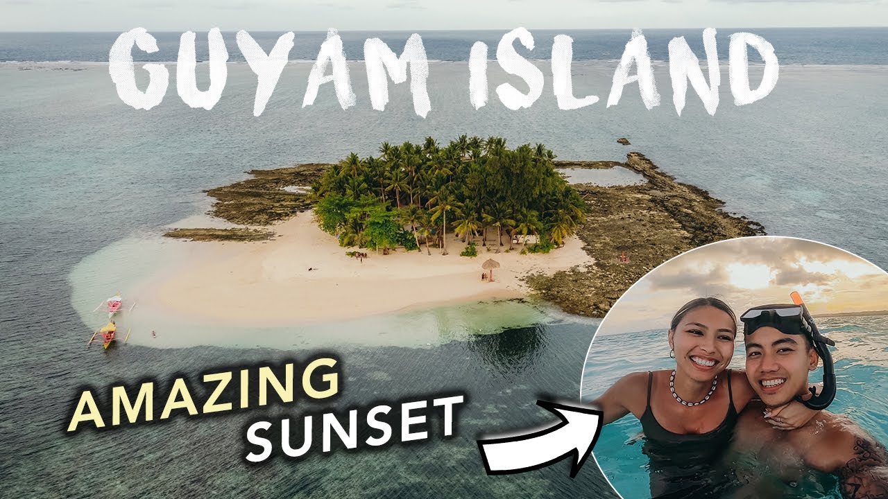 The BEST Place To Watch The SUNSET IN SIARGAO! 🌞 | Island Hopping Pt. 3