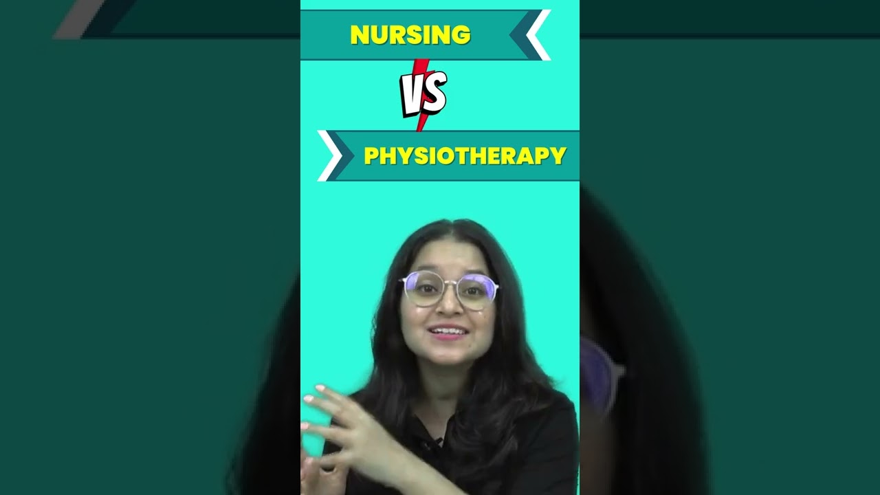 Nursing vs Physiotherapy | कौनसा course है आपके लिए सबसे बेहतर ! #Shorts |Exam Adda
