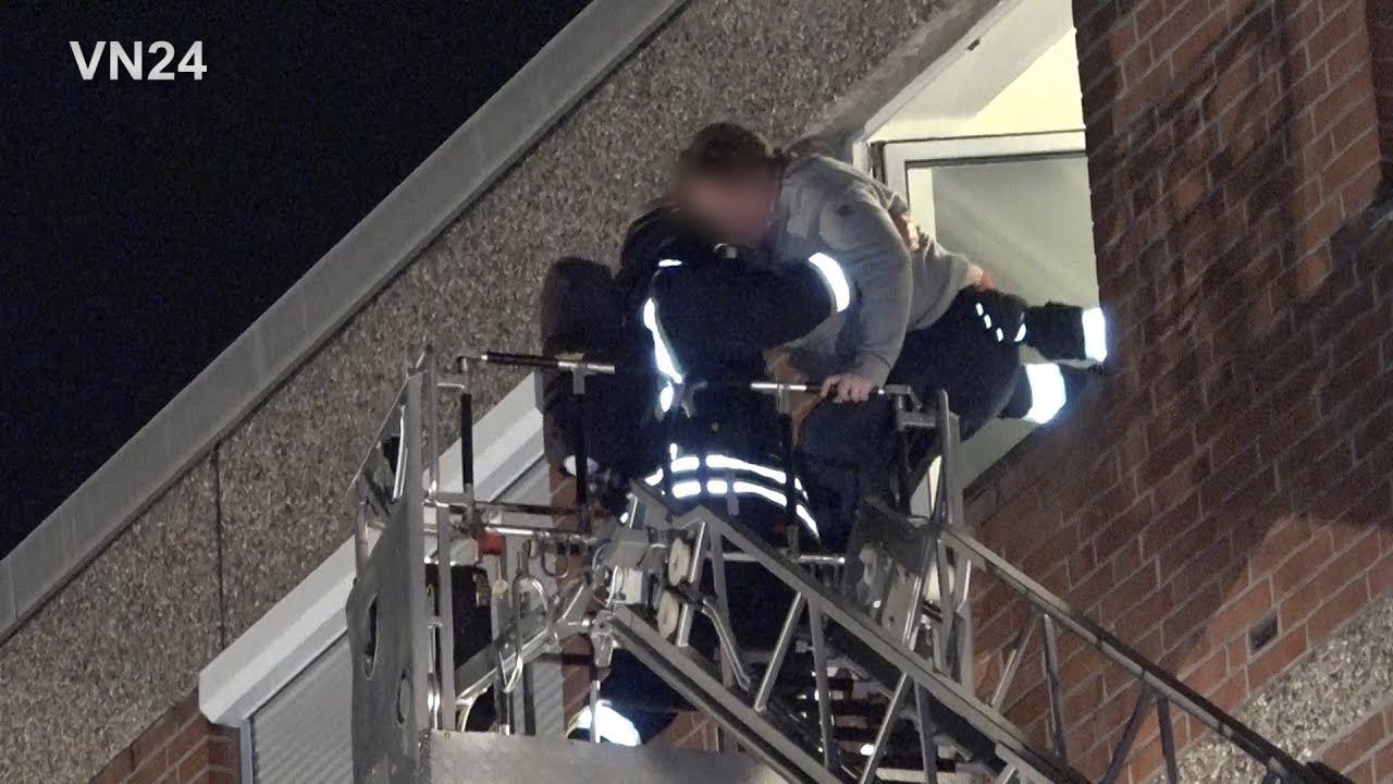 18.05.2019 - VN24 - Feuer in Hochhaus - wollte 26j. Mutter die Kinder verbrennen lassen?