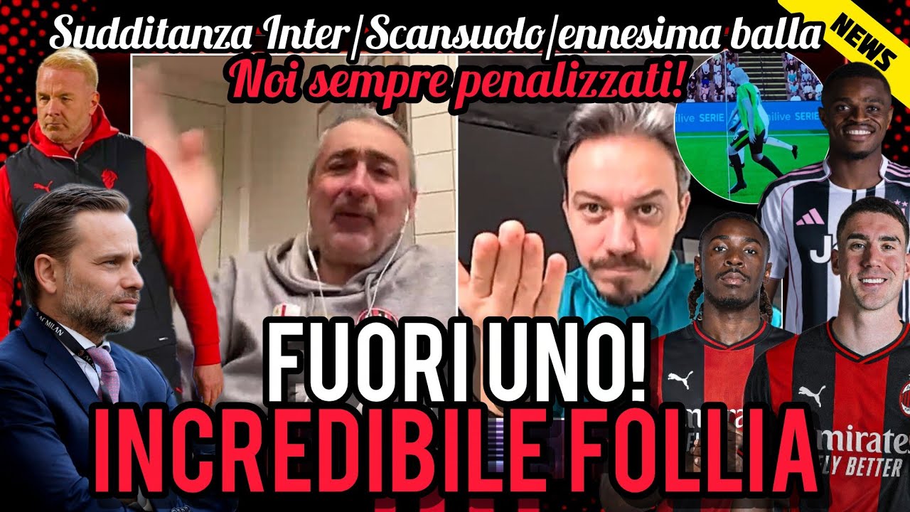 😱TARE-FURLANI FUORI 1📌INCREDIBILE FOLLIA⚠️NESSUNO LO DICE😈SEMPRE PENALIZZATI🤐SUDDITANZA INTER😭KALULU