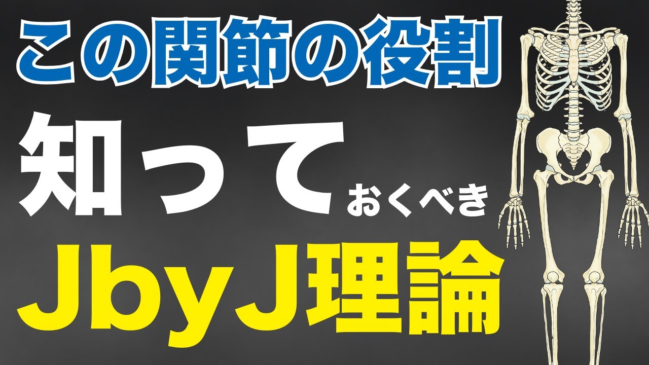【関節の仕組み】ジョイントバイジョイントって何？