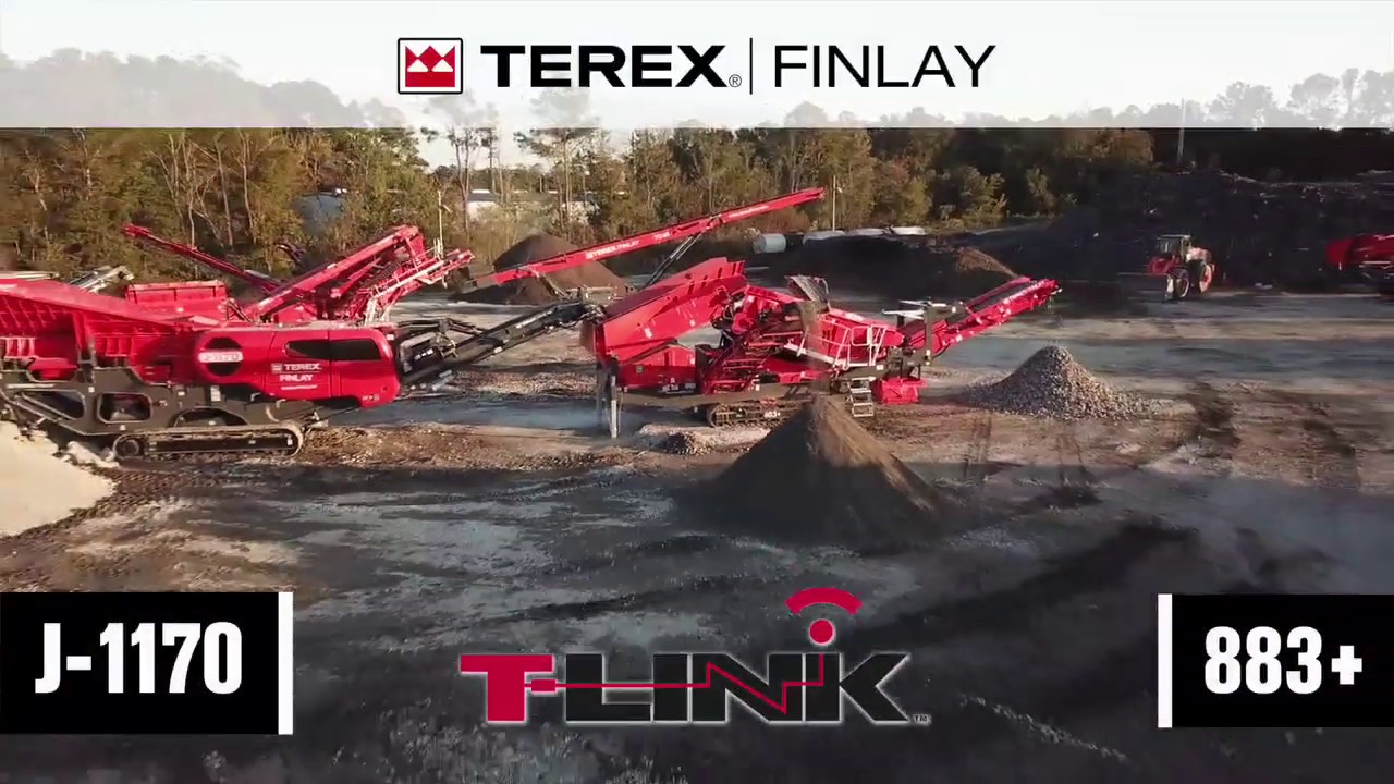 Terex Finlay J-1170 Jaw Crusher & 883+ HD Screener | Concrete Recycling | OPS Screening & Crushing