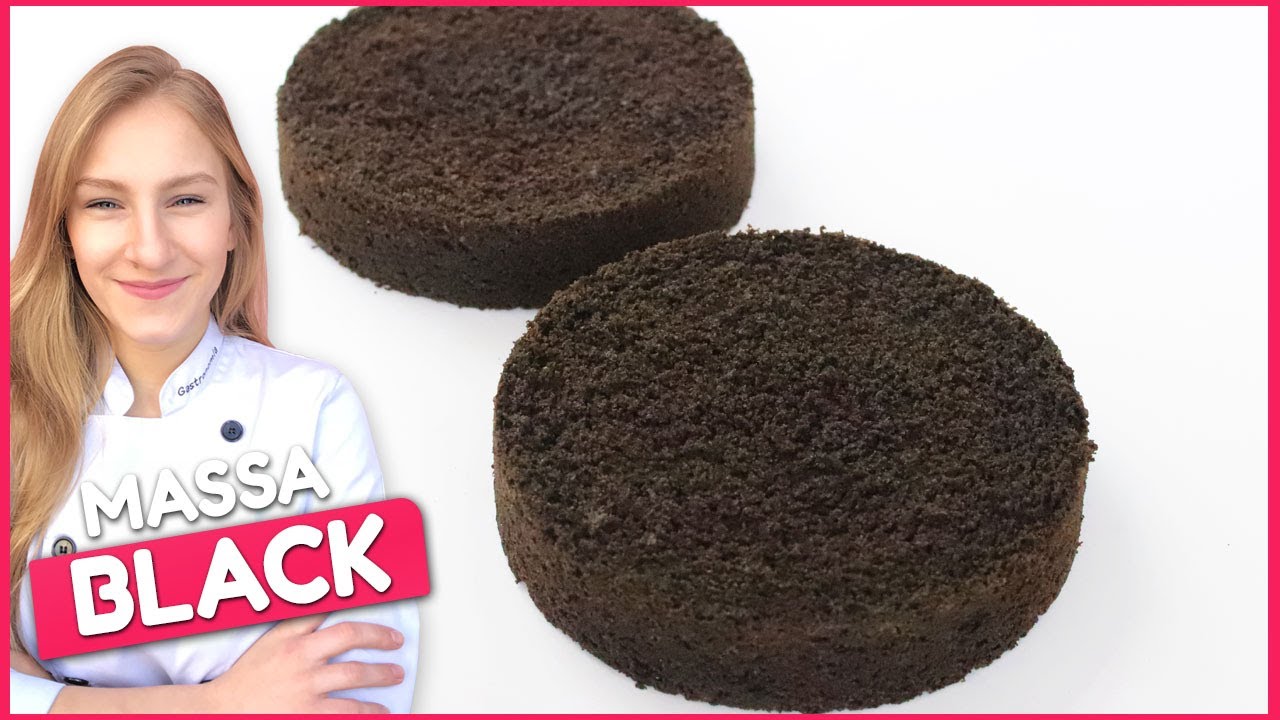 MASSA DE CHOCOLATE BLACK (amanteigada) | Receita da Andri