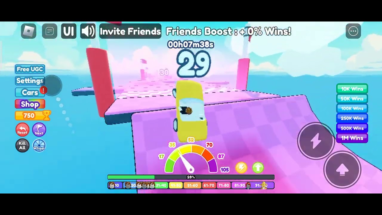 Roblox Car Obby 100 Stages