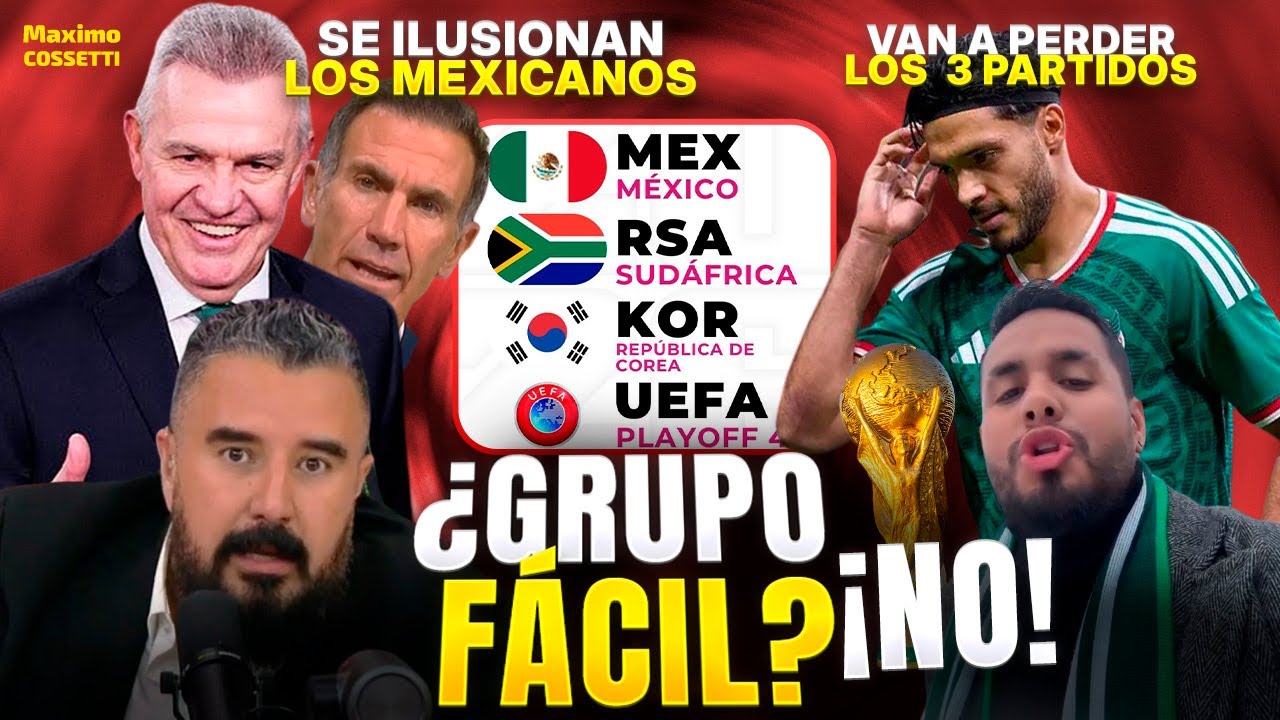 MÉXICO NO VA A GANAR NINGÚN PARTIDO EN EL MUNDIAL 2026 | PIERDEN TODOS AUNQUE LA FIFA LES AYUDE