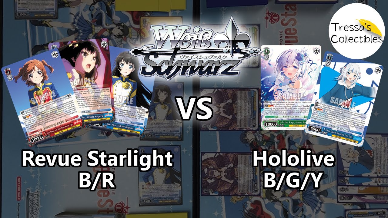 Revue Starlight (B/R) vs. Hololive (B/G/Y) [Weiss Schwarz TCG]
