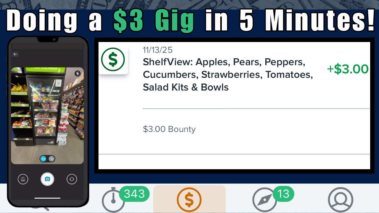 Field Agent App: Doing a $3 Gig in 5 Minutes!
