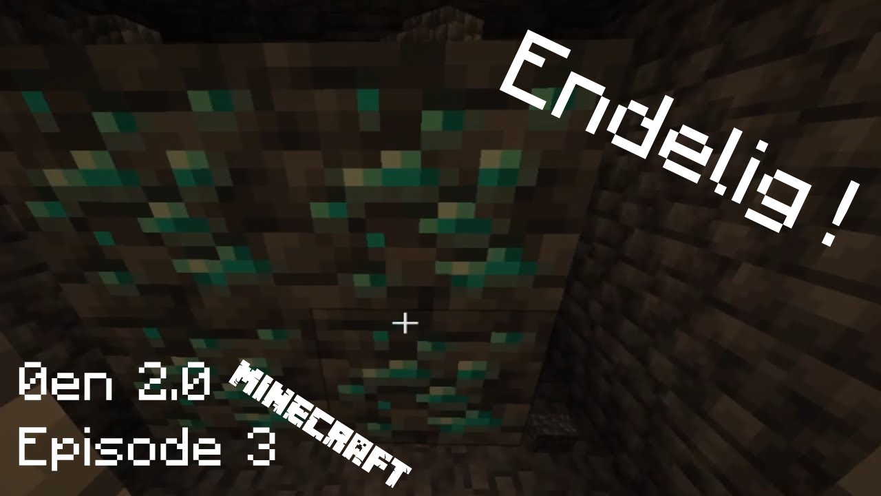 Mine første diamonds! - Dansk Minecraft Øen 2.0 Ep 3