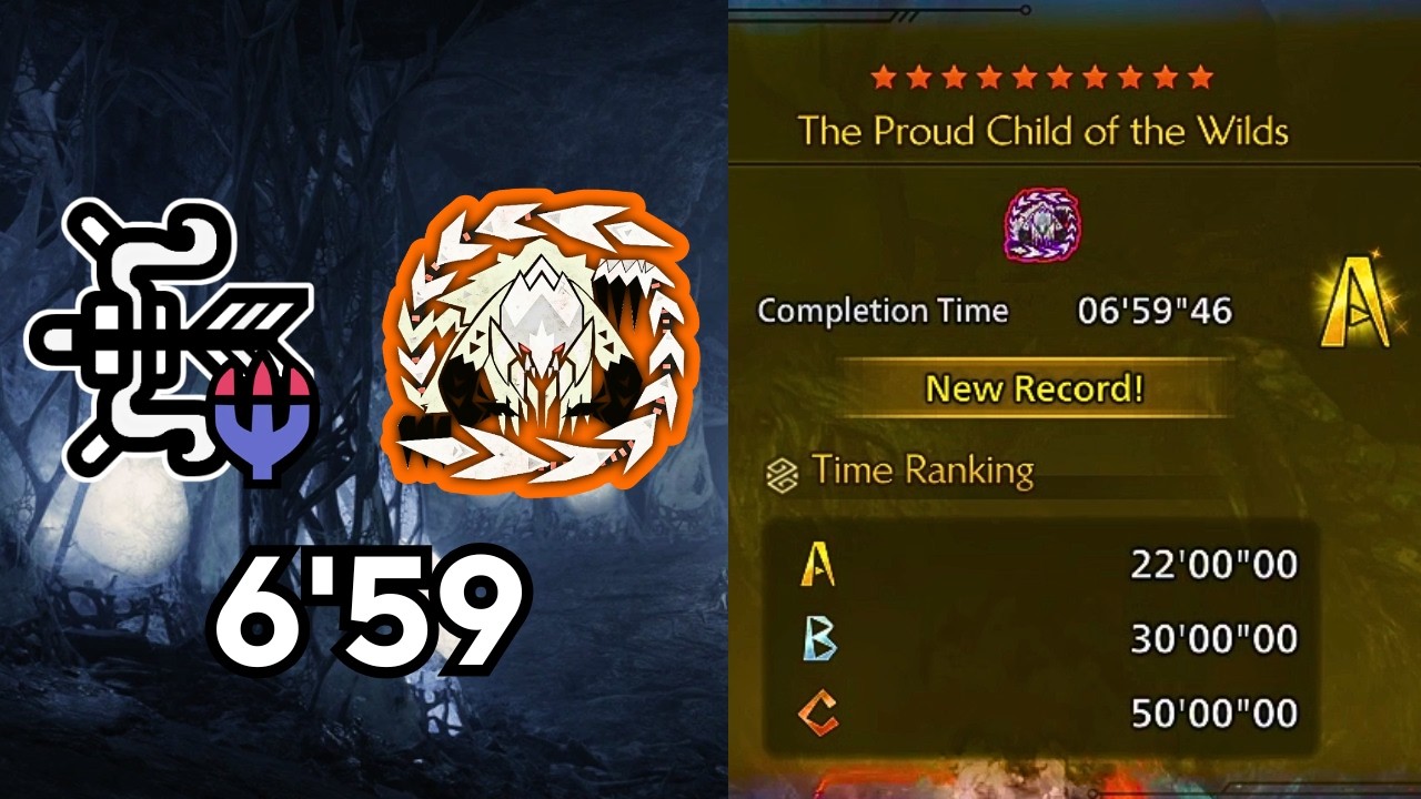 Arch-Tempered Arkveld (Free Challenge Quest) - Bow Solo 6'59 - A-Rank | MH Wilds