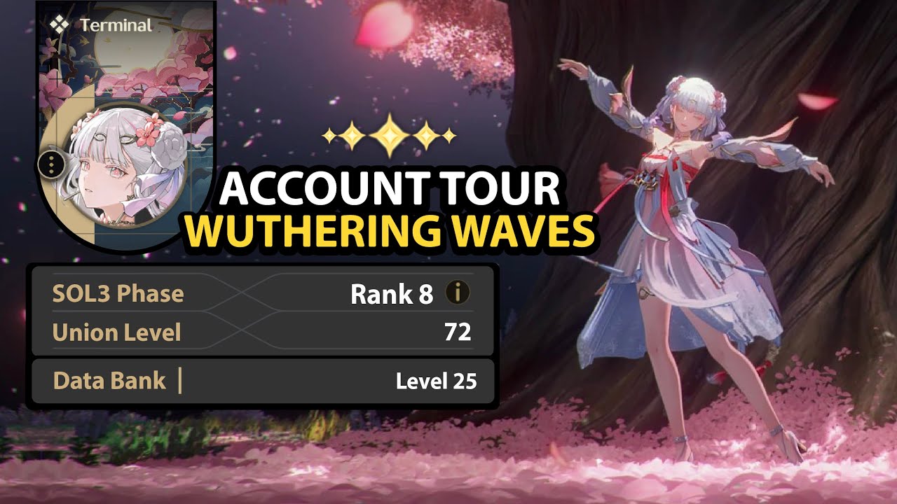 My Wuwa Account Tour (Wuthering Waves)