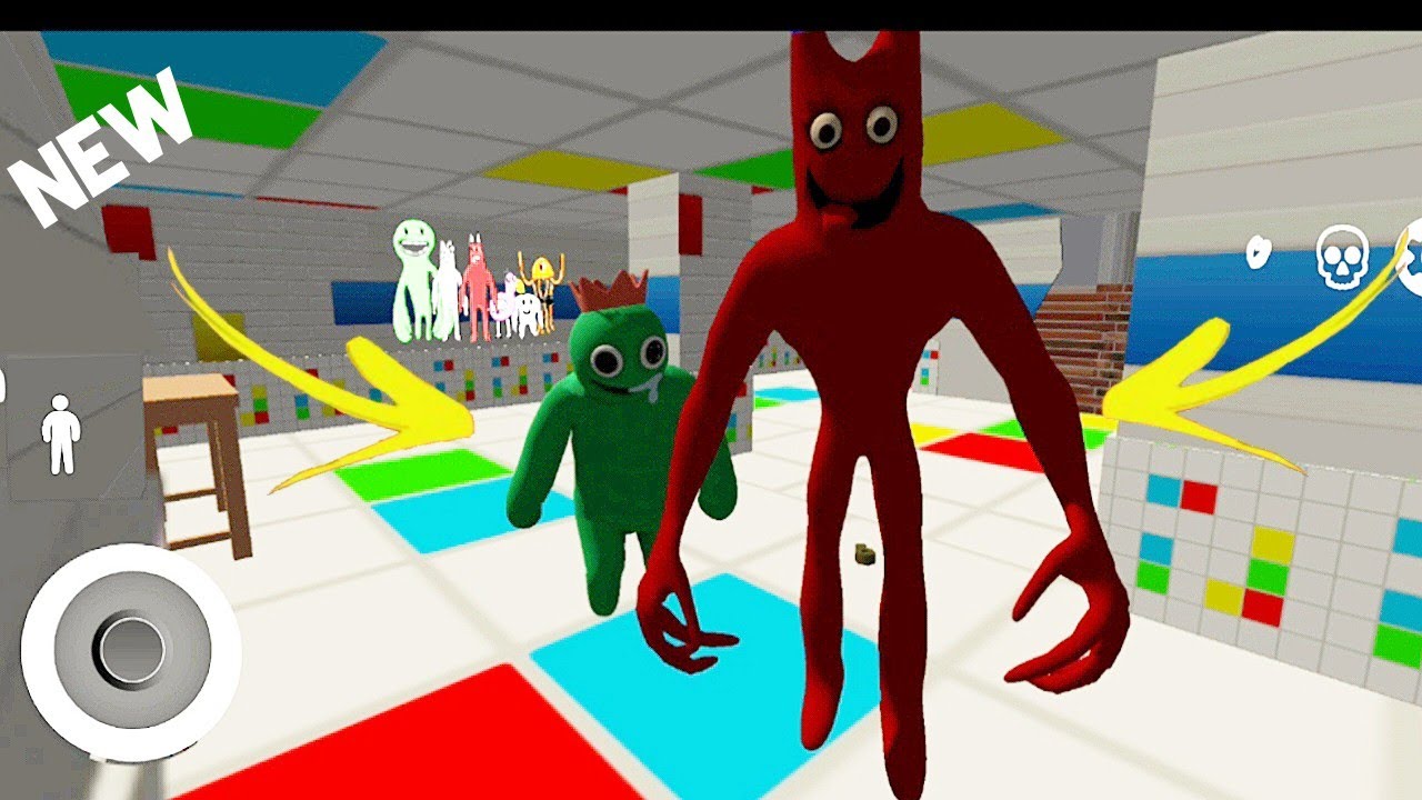 😍New Green Rainbow & Red BanBan horror house Escape Fullgameplay