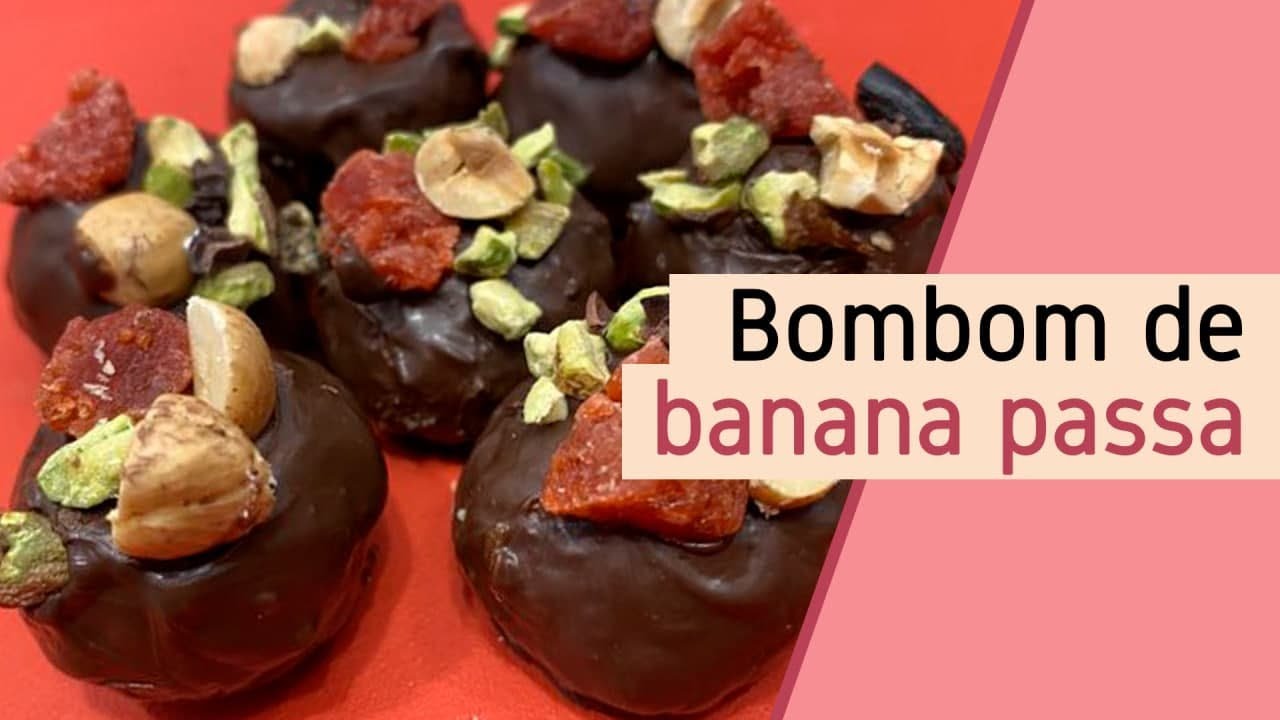 Bombom de banana passa