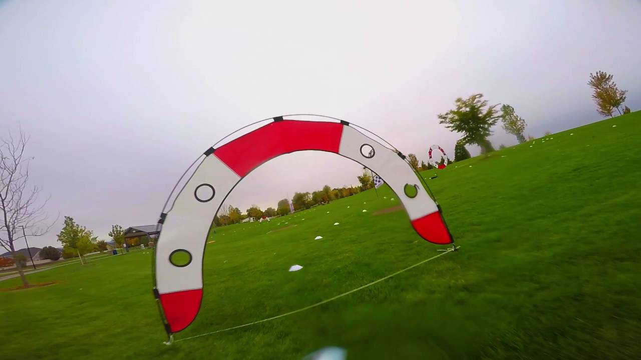 Tight course Drone Racing Practice // Thrust-UAV MegaDoomer X frame