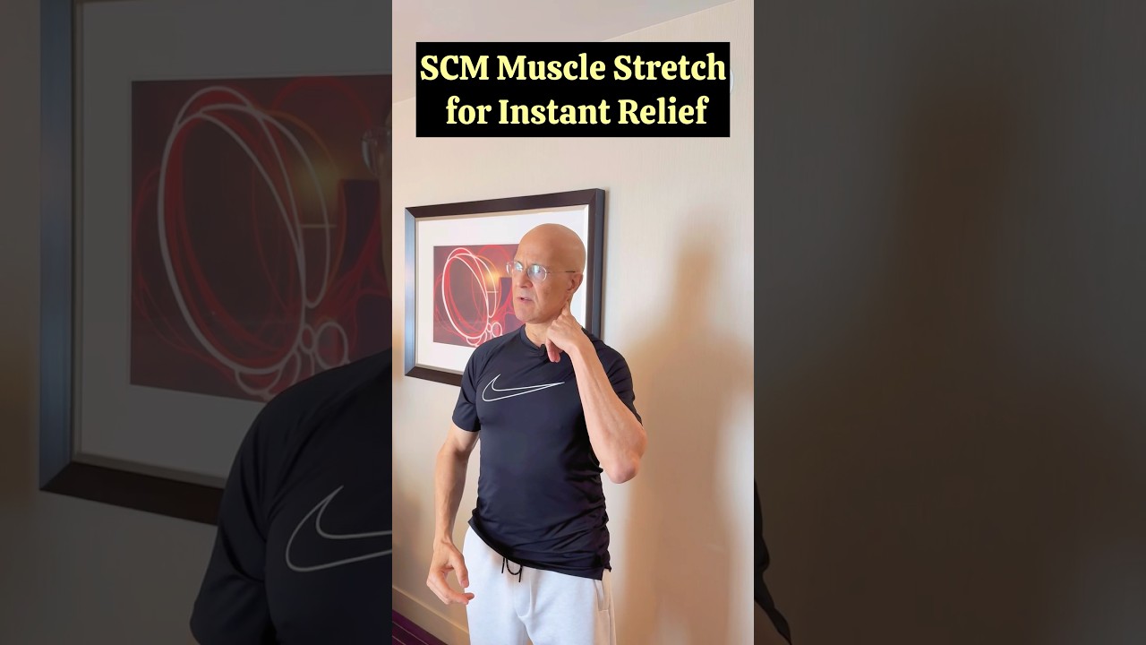 SCM Muscle Stretch for Instant Relief!  #drmandell #health #neck #scm