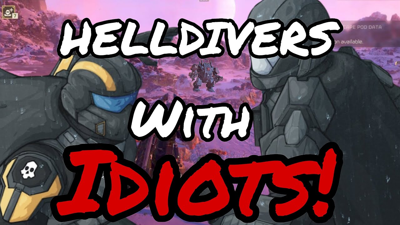 I played Hell divers with my friends.....