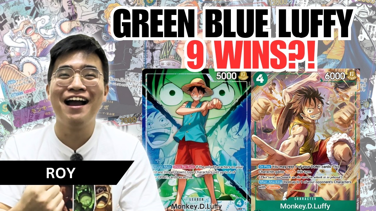 OP16 | He Went 9-1 With Green Blue Luffy And This Is How He Did It!