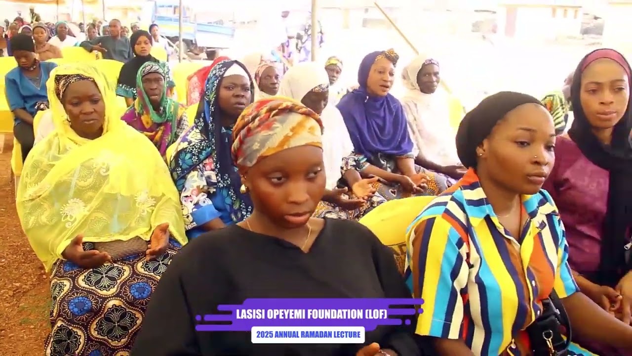 SHEIKH SANU SHEU AT LASISI OPEYEMI FOUNDATION ANNUAL RAMADAN LECTURE 2025.