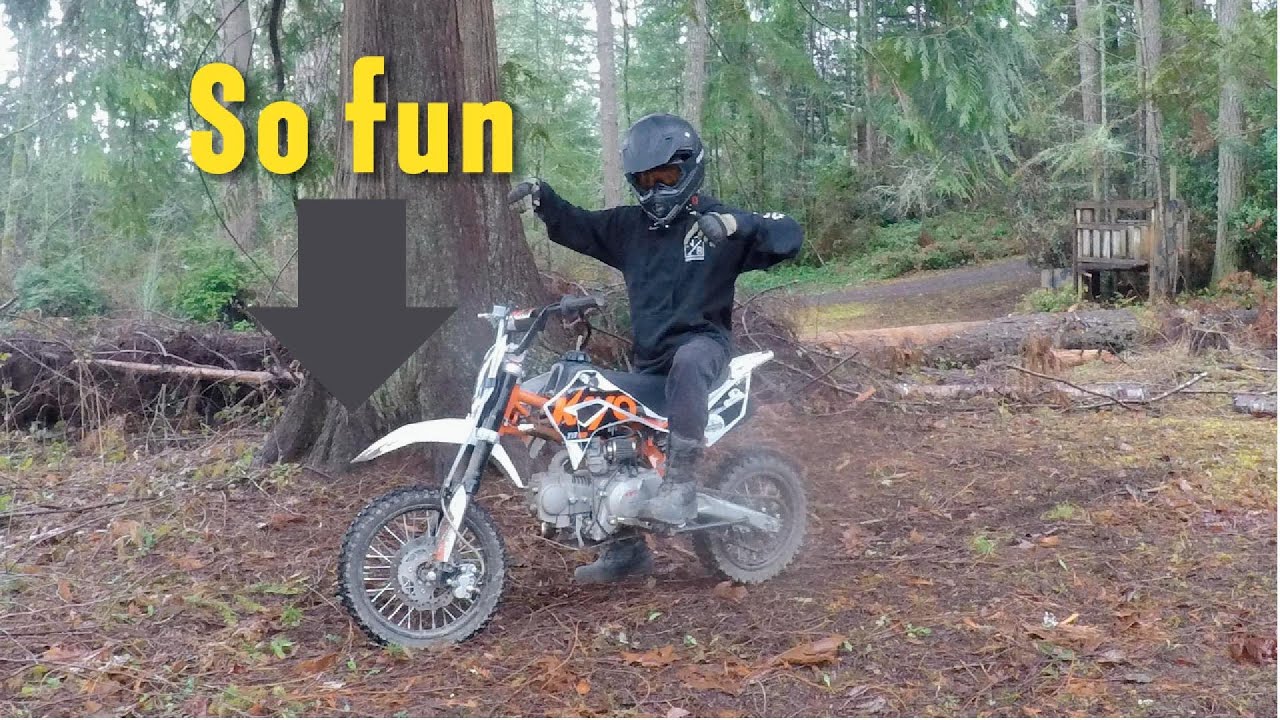 Driving my Kayo td 125
