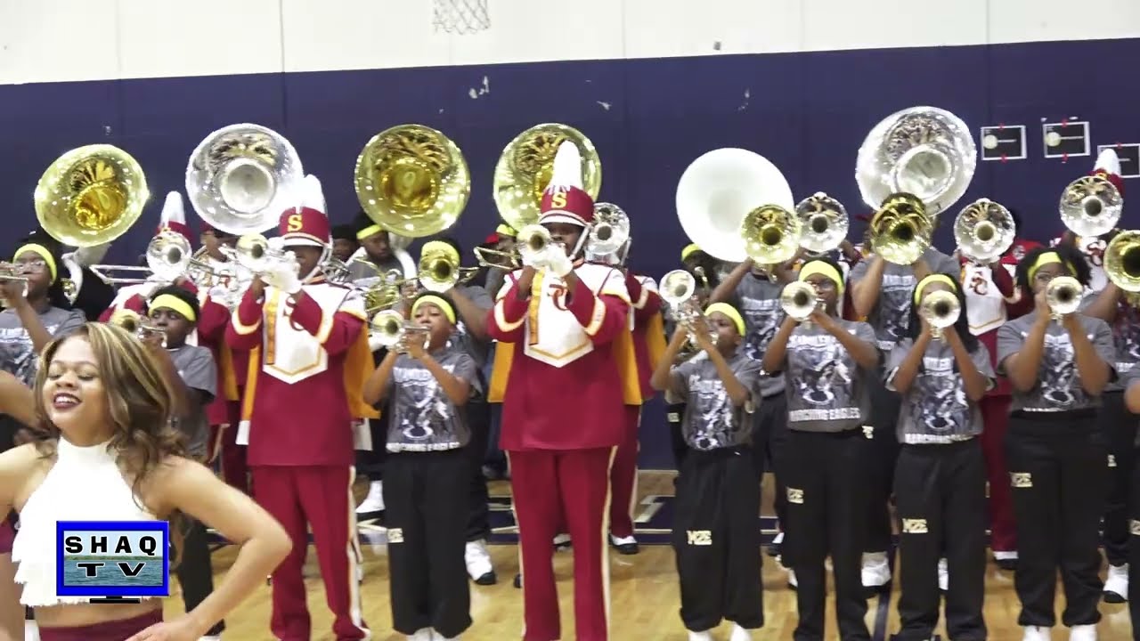 Ecorse Mighty Marching Raiders Take's it to the Mass Band @ CPA Marching Band Jamboree ( IN 4k)