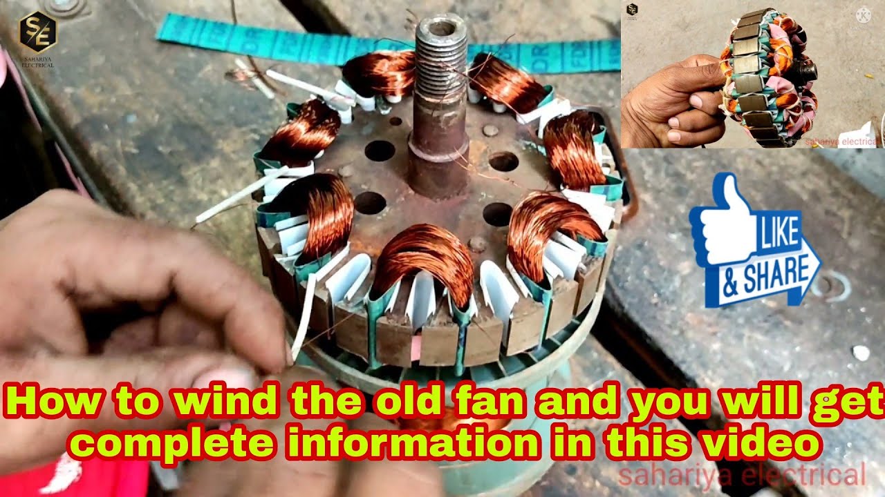 How to rewinding old usha celling fan coil 7+7 full  information this video/पंखा बाधना सीखें 💯💯🔥🔥🔥💯💯