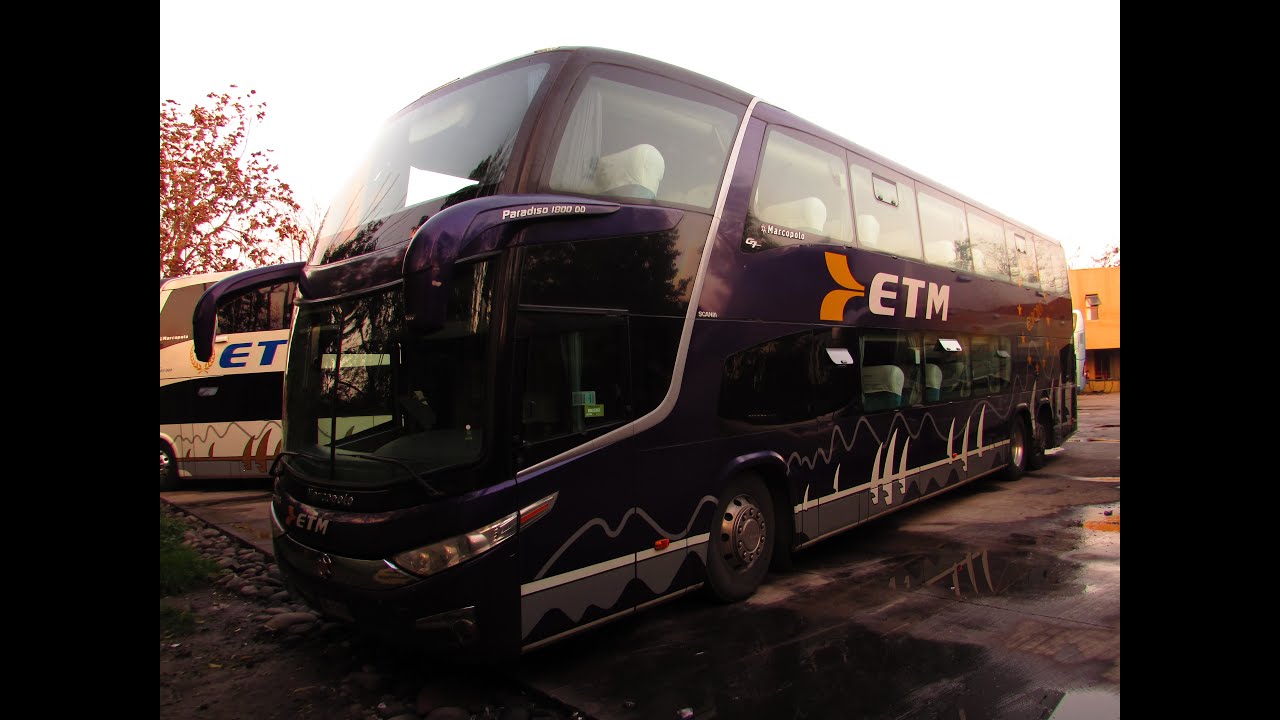 Sonido Motor Scania K410 - Marcopolo Paradiso 1800 DD G7 - Buses ETM