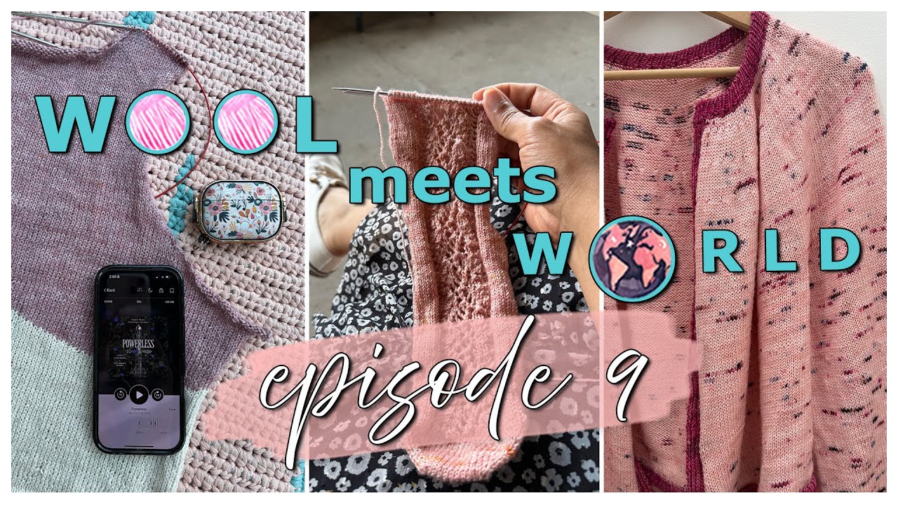 Knitting Podcast Episode 9 | Mooncrush Tank in linen blend, knitting Oolong Socks toe up & more...