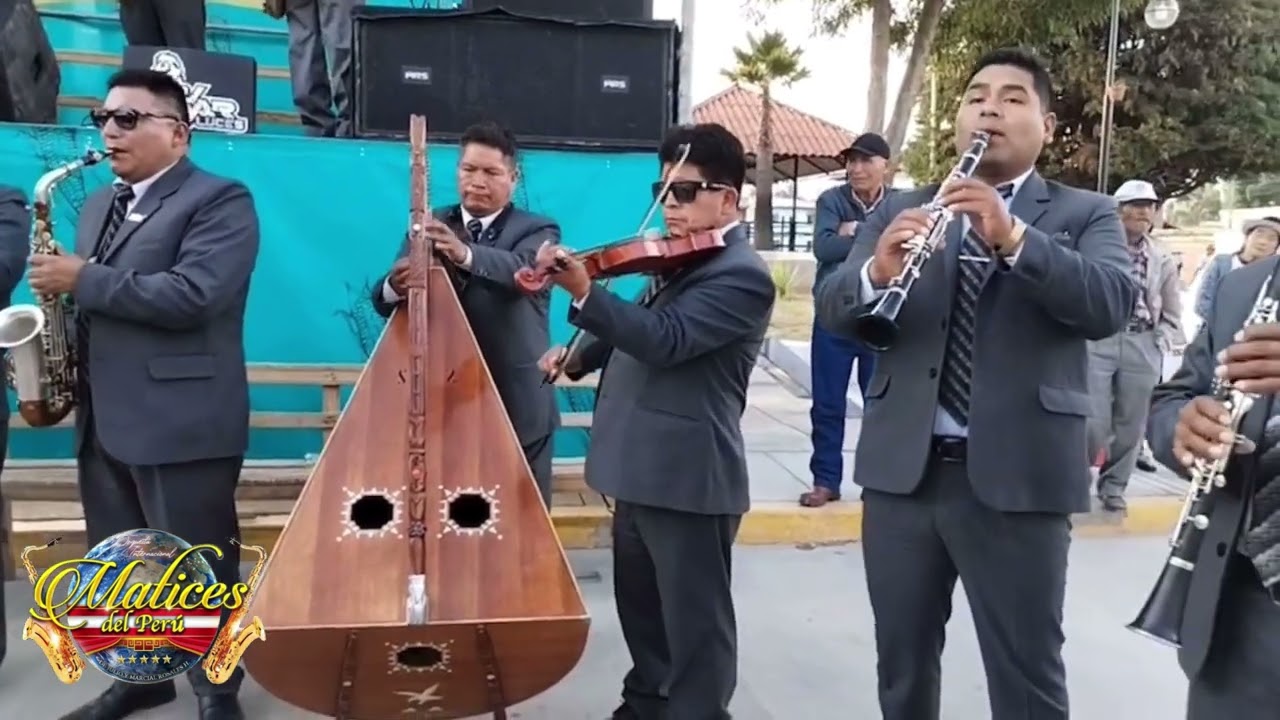 Orquesta Internacional Matices del Perú en Jauja - Muqui barrio la seda