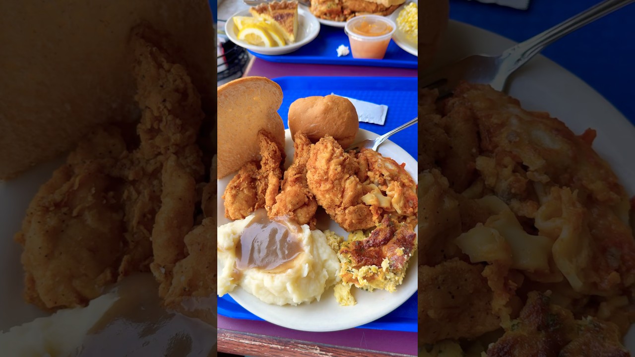 All-You-Can-Eat Amish Comfort Food?! | Schwartz Family Restaurant #amish #comfortfood #shorts
