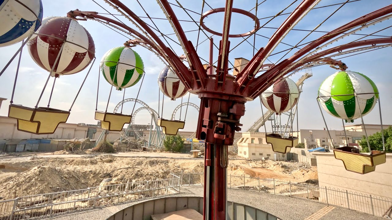 Balloon Race on-ride POV (乗車映像) / Gero Land (エジプト)