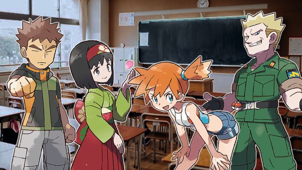 クラスの話し合いで喧嘩になるカントーのジムリーダーたち