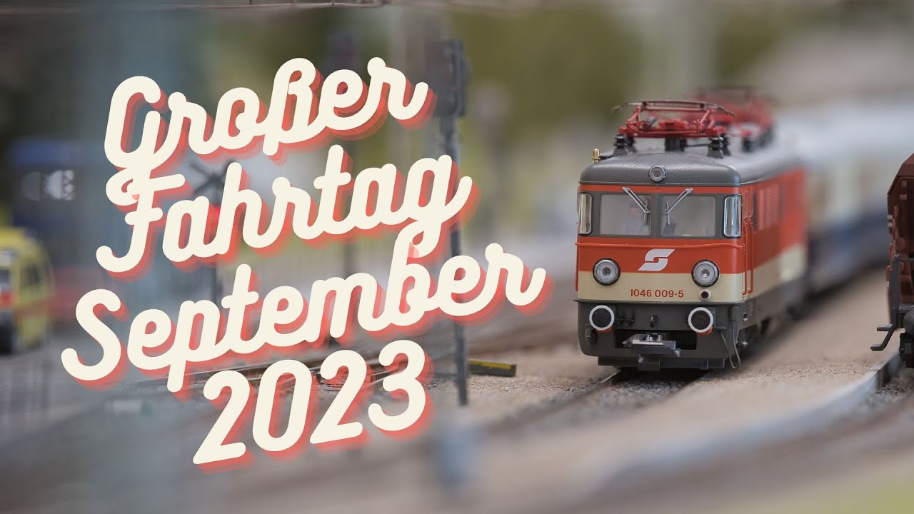 H0 Modellbahn - Fahrtag September 2023