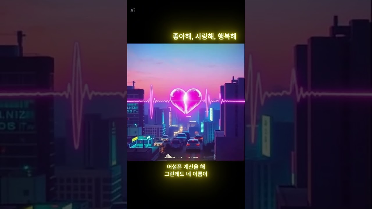 ＃좋아해,사랑해,행복해 #음악 #노래 #music #K-Pop #Rap-Rock #장난처럼 #기울어 #농담 #숨겨버려 #말했지 #삼켰지 #이별 #아파 #기억 #인연 #흐려져 #안녕